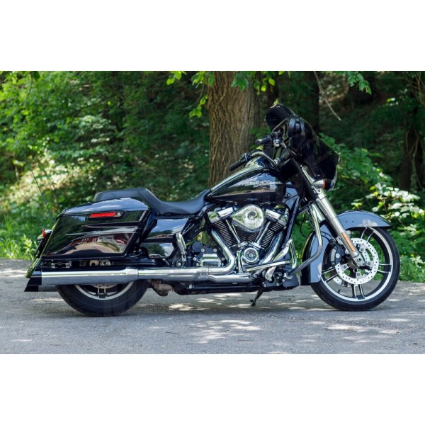 S&S CYCLE 4-1/2" MK45 Cutlass Performance Mufflers Harley Davidson FLH / FLHFB / FLHR / FLHRC / FLHRXS 1750-1977cc 17-25