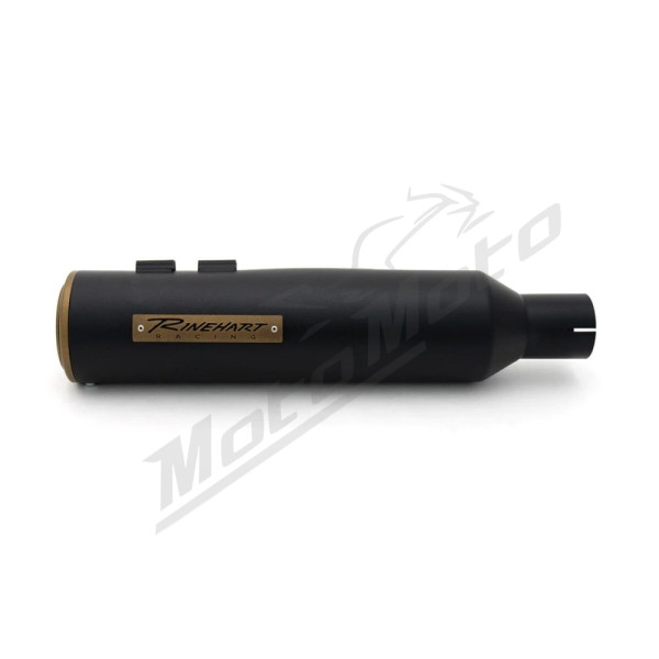 RINEHART RACING 500-1101 4.5" HP45 Slip-On Mufflers for Harley Davidson FLH / FLHFB / FLHR / FLHRC / FLHRXS 1750-1977cc 17-25