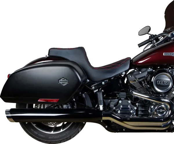 DRAG SPECIALTIES SEATS Predator III Seat Harley Davidson FLSB / FXLR / FXLRS / FXLRST 1750-1923cc 18-26