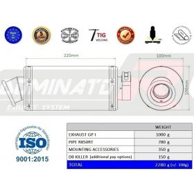 Duslintuvo kompl. Dominator GP1 BMW R850RT