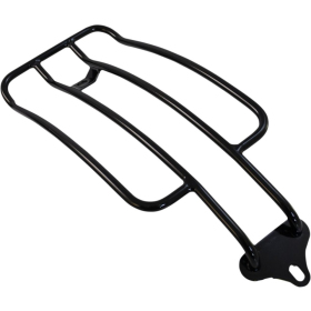 MOTHERWELL Luggage Rack Black Gloss 28x15cm Harley Davidson FXBB / FXBBS / FXST 1750/1868 18-24