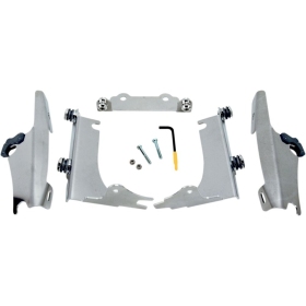 MEMPHIS SHADES METRIC Windshield Trigger-Lock Complete Mount Kit Kawasaki VN 800-1500 96-06