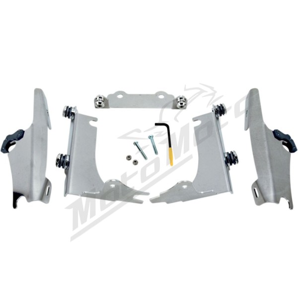 MEMPHIS SHADES METRIC Windshield Trigger-Lock Complete Mount Kit Kawasaki VN 800-1500 96-06