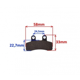 Brake pads universal MAXTUNED FA448 STANDARD