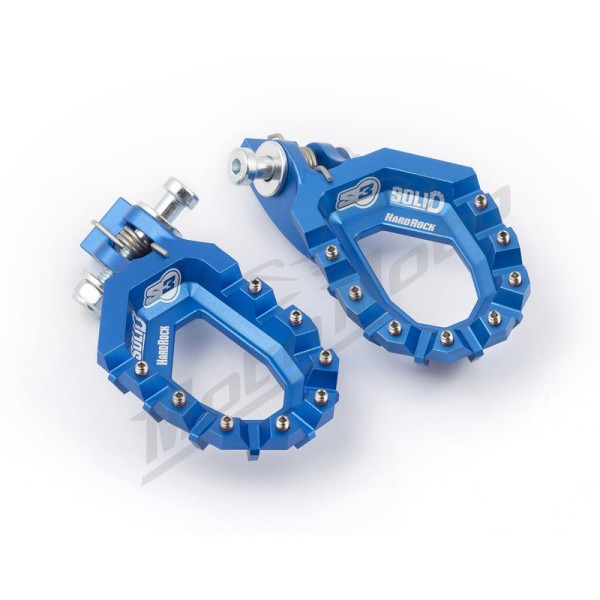 S3 Foot Pegs Solid Hard Rock Scorpa / Sherco 125-300 23-25