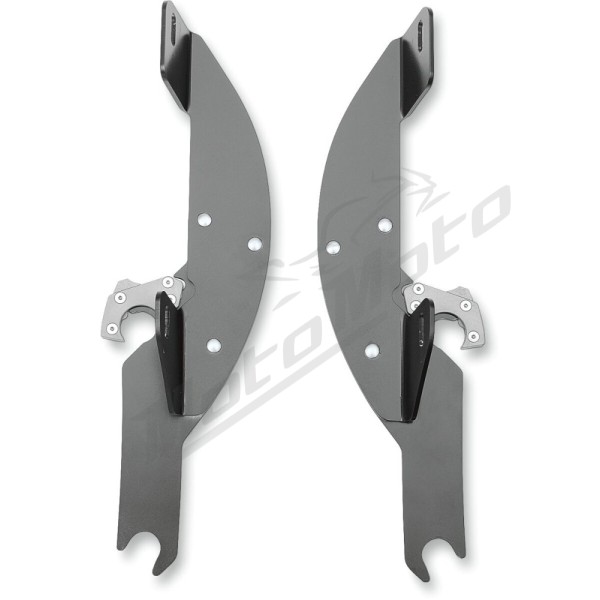 MEMPHIS SHADES METRIC Windshield Trigger-Lock Complete Mount Kit Honda VTX 1300 03-09