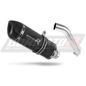 BMW F750GS 2018 - 2020 Exhaust Silencer Muffler HP1 BLACK + dB killer medium