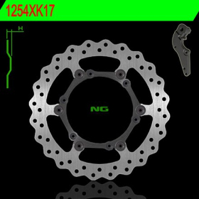 NG Front Floating Brake Disc 270x127x3mm Husaberg / Husqvarna / KTM 125-530cc 08-18