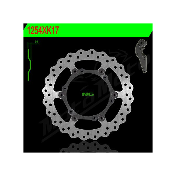 NG Front Floating Brake Disc 270x127x3mm Husaberg / Husqvarna / KTM 125-530cc 08-18