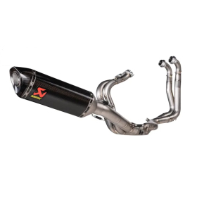 AKRAPOVIC Evolution Line Titanium / Carbon Fiber Exhaust System Aprilia RSV4 / Tuono 1100 21-24