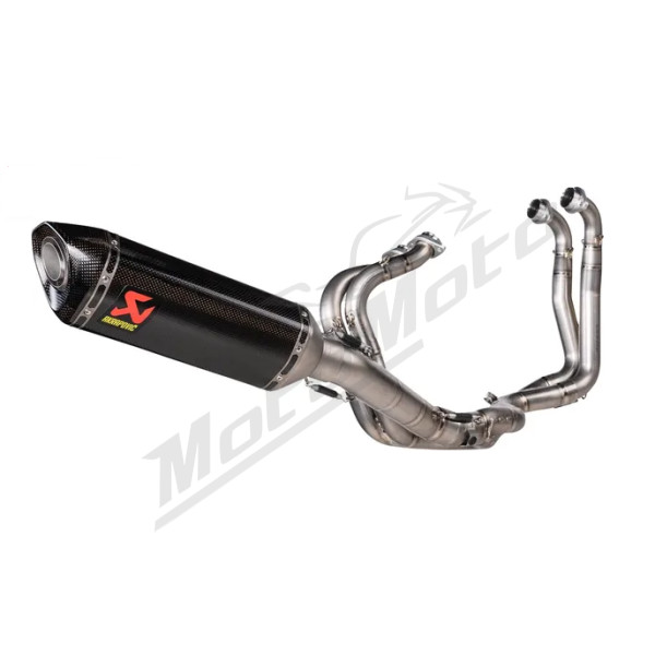 AKRAPOVIC Evolution Line Titano / anglies pluošto išmetimo sistema Aprilia RSV4 / Tuono 1100 21-24