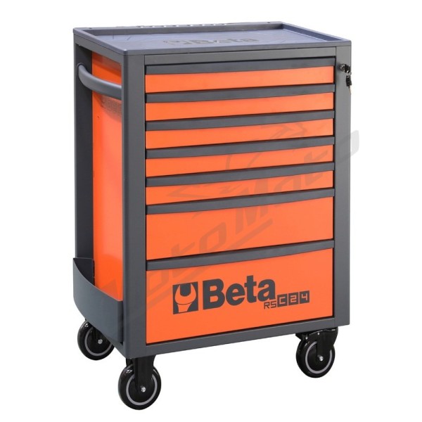 BETA RSC24/7 Mobile Roller Cab 7 Drawers + Assortment of 248 tools