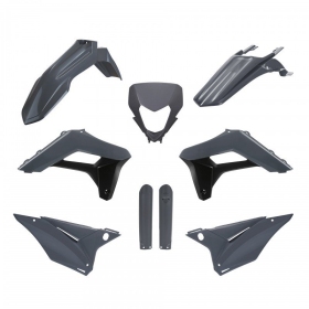 Polisport plastikų komplektas Sherco SE-F / SE 125-500cc 2024 OEM Pilka