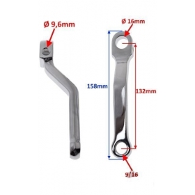 Kickstarter lever ROMET KOMAR / Universal Chrome / 2pcs
