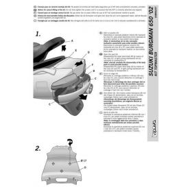 Daiktadėžės laikikliai SUZUKI BURGMAN 650cc EXECUTIVE 2002-2021