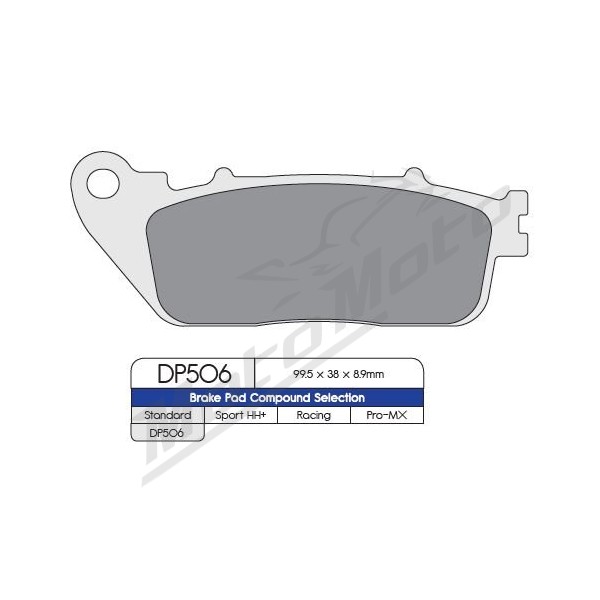 DP BRAKES Standartinės stabdžių trinkelės Honda CB / VFR 800-1200cc 08-24