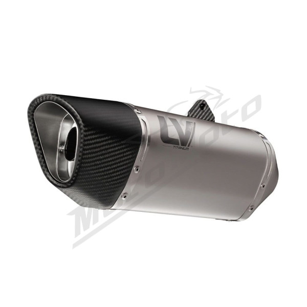 LEOVINCE LV-14R Stainless Steel / Carbon Fiber / Titanium Muffler Kawasaki Z 1000 19-24