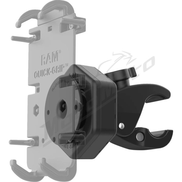 RAM MOUNTS Tough-Claw™ Small Clamp Base with Vibe-Safe™ Adapter