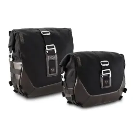 SW-MOTECH Legend Gear LC1 & LC 2 Side Bag System Brown Edition Ducati Scrambler 803 17-22