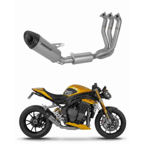 Dominator Full Exhaust System (Euro 5) HP8 + dB killer Triumph Speed Triple 1200 RS / RR 21-24