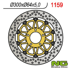 NG Front Floating Brake Disc 300X64X5mm Suzuki GSF / GSX / RGV / VZ 250-1200cc 91-12