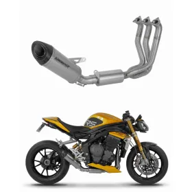 Dominator pilna išmetimo sistema (Euro 5) HP8 + dB killer Triumph Speed Triple 1200 RS / RR 21-24