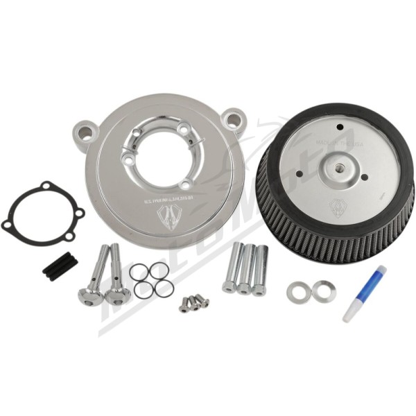 ARLEN NESS Big Sucker™ Air Filter Kit Harley Davidson FLD / FLHR / FLHRS / FLHTC / FLSTF 1450-1800cc 99-17