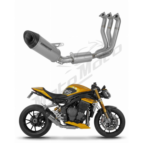Dominator Full Exhaust System (Euro 5) HP8 + dB killer Triumph Speed Triple 1200 RS / RR 21-24