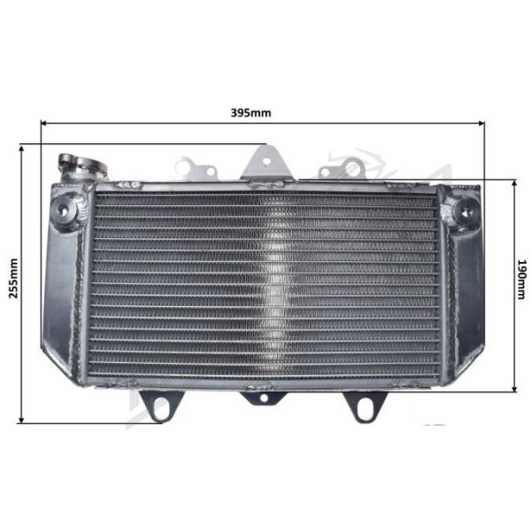RADIATOR YAMAHA YFZ450 2004-2013
