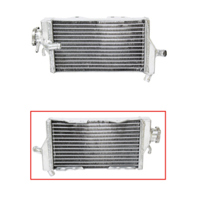 Psychic radiator honda cr 250r '00-01 reinforced standard capacity right (with cap)