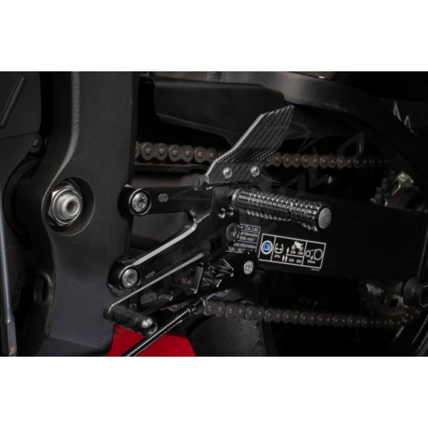GILLES TOOLING FXR Vairuotojo pakojų sistema Honda CBR 600RR 09-25