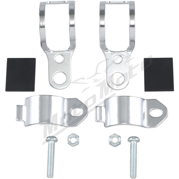 DRAG SPECIALTIES Universal Fork-Mount Marker Light Brackets