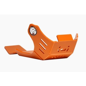 AXP Xtrem Skid Plate with Suspension Linkage Protection orange PHD 8mm ​​​​​​​GAS GAS / HUSQVARNA / KTM 250-350cc 2023-2025