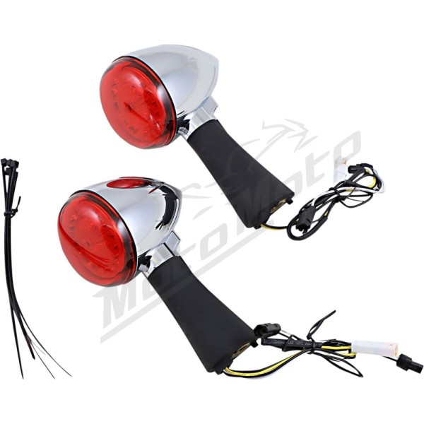 CUSTOM DYNAMICS ProBEAM® Rear LED Turn Signal Indian Scout 999-1133cc 15-24