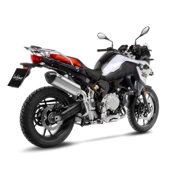 LEOVINCE LV-14 Stainless Steel Slip-On Muffler BMW F 750-900 GS 18-25