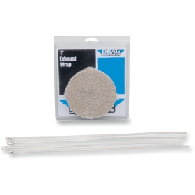 DRAG SPECIALTIES Exhaust Heat Wrap Kit 7,6m x 25,4mm