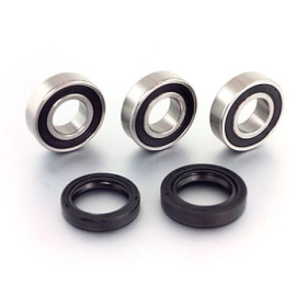 PROX Rear wheel bearing and oil seal kit Honda CR 125-500R 90-01