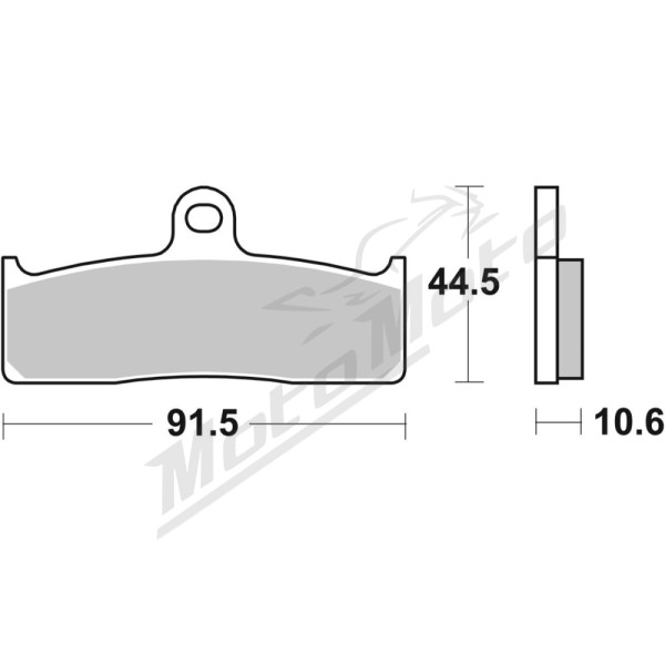 SBS DS Racing Dual Sintered Brake Pads NISSIN 6 PISTON CALIPER