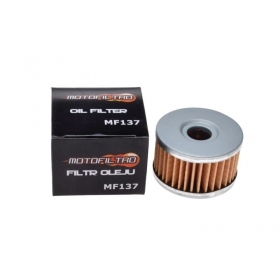 Oil filter MOTOFILTRO HF137 SUZUKI DR/ SP/ LS/ XF/ S/ SACHS ROADSTER 500-800cc 1981-2019