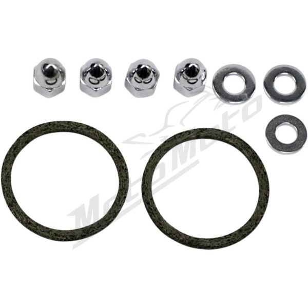 JAMES GASKET Exhaust Port Gasket Kit Harley Davidson 1200-1450cc 1983-2019