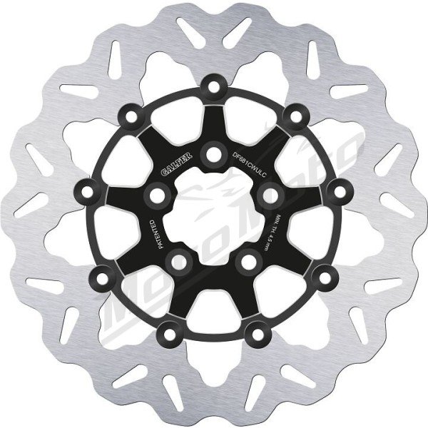 GALFER Wave® Rear Brake Rotor Harley Davidson XLH / XL / FXSB / FXDI / FXCWC / FLSTF / FLD 883-1690cc 00-23