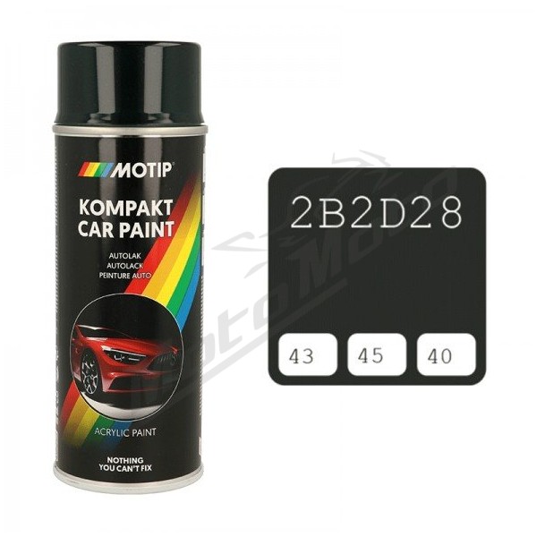 MOTIP Coloured paint 2B2D28 400ml