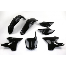 UFO Plastikų komplektas Yamaha YZ 125/250 2015-21 juodas