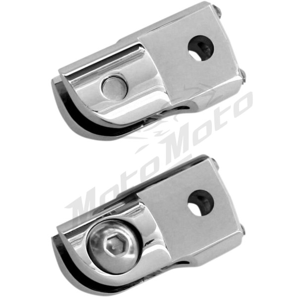 ACCUTRONIX Rear Folding Footpeg Adapters Honda / Indian 111-1800 02-22