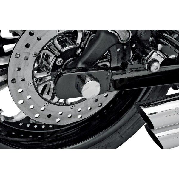 DRAG SPECIALTIES Axle Caps Harley Davidson FLD / FLS / FLSTC / FLSTF / FLSTFB 1450-1800cc 08-17