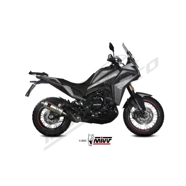 MIVV Dakar Silencer Moto Morini 650 X-Cape 22-24