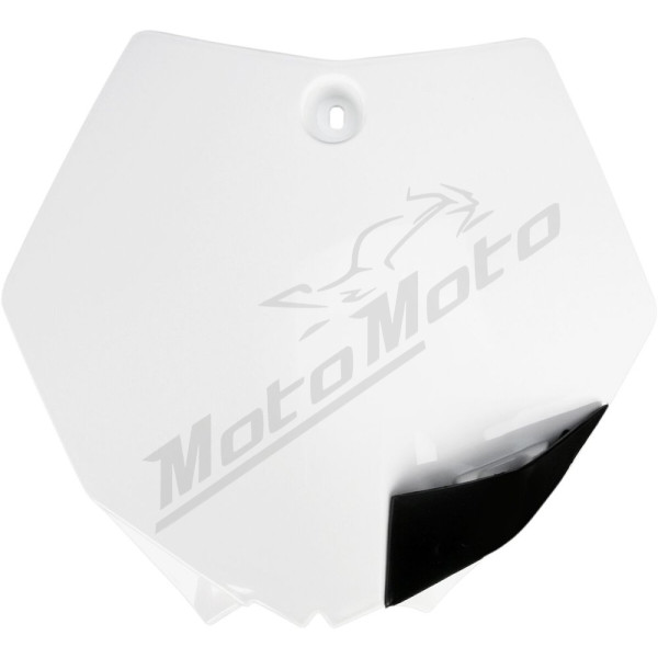 UFO Priekinio Numerio Lentelė KTM SX 85cc 13-17 Balta