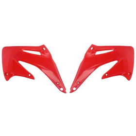Radiator plastics red CEMOTO ​​​​​​​HONDA CRF 450 2002-2004