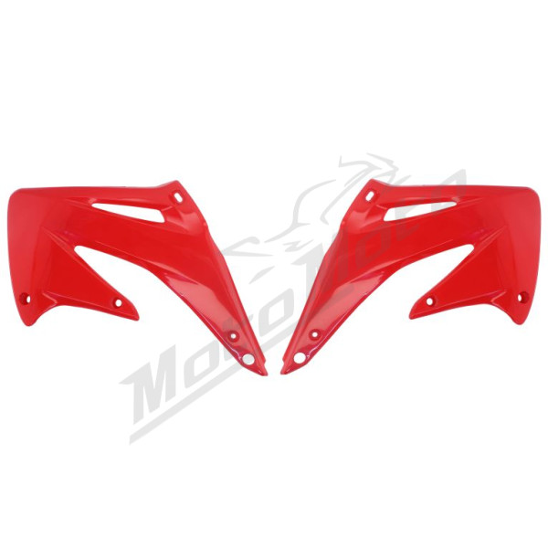 Radiator plastics red CEMOTO ​​​​​​​HONDA CRF 450 2002-2004