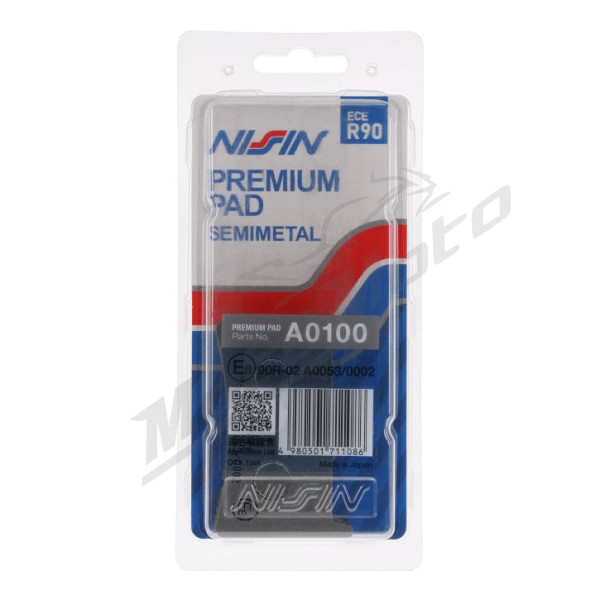 Nissin Brake Pads Yamaha BT / Fazer / FZ / FZR / FZS / MT / TDM 250-1300cc 89-23